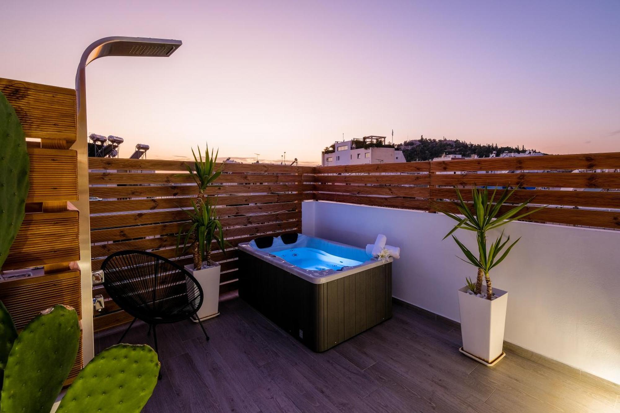 Acropolis View With Jacuzzi Appartement Athene Buitenkant foto