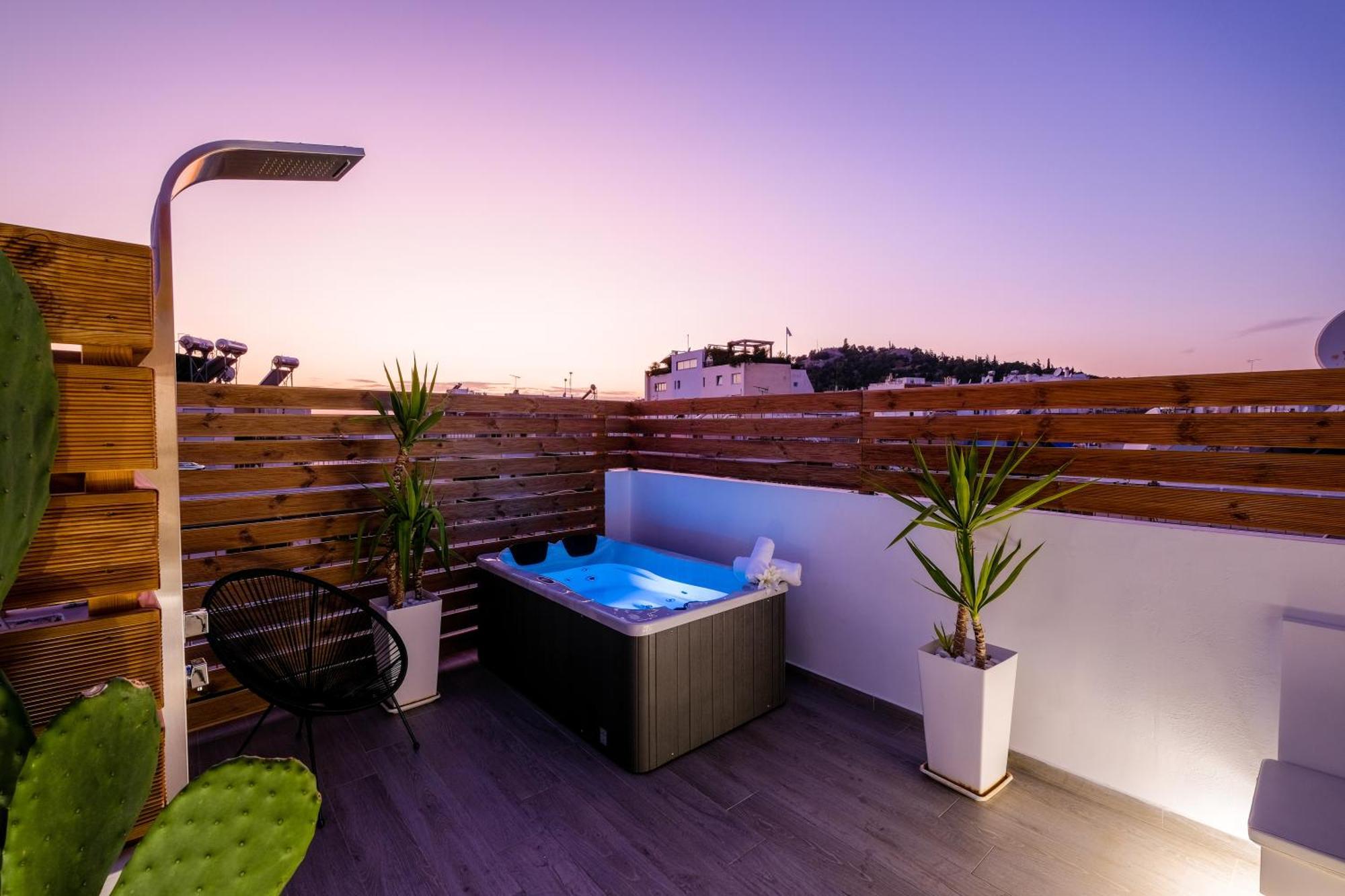 Acropolis View With Jacuzzi Appartement Athene Buitenkant foto