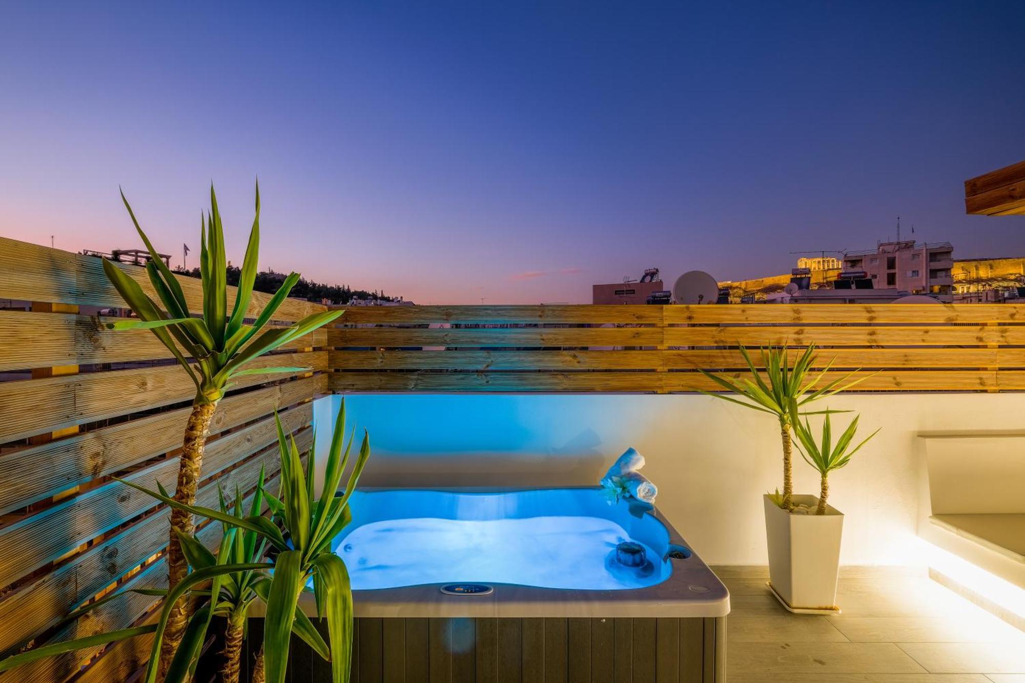 Acropolis View With Jacuzzi Appartement Athene Buitenkant foto